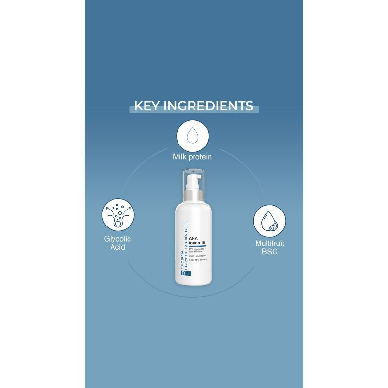 FCL 15 Glycolic Acid AHA Lotion For Body, Face Dead Skin Remover