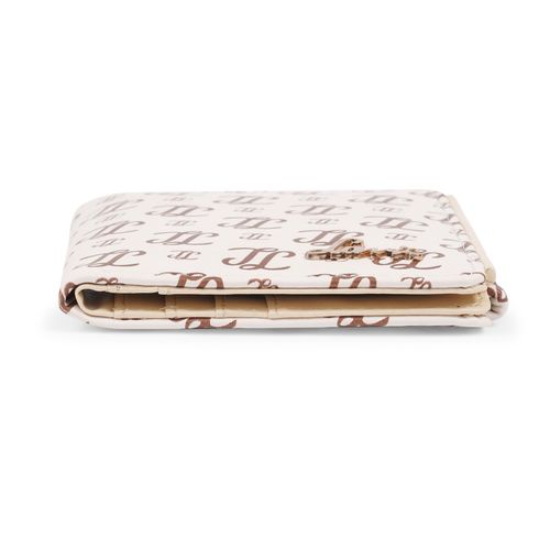 Buy Lavie Women's Chic Monogram LL Print Small Bifold Wallet (off