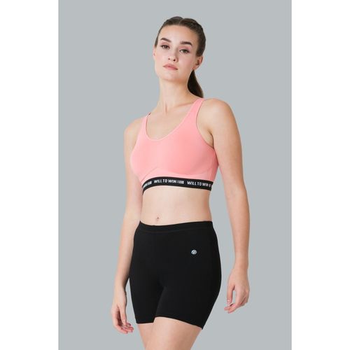 Van Heusen Proactive Women Anti Bacterial & Wireless Sports Bra - Geranium  Pink (S)