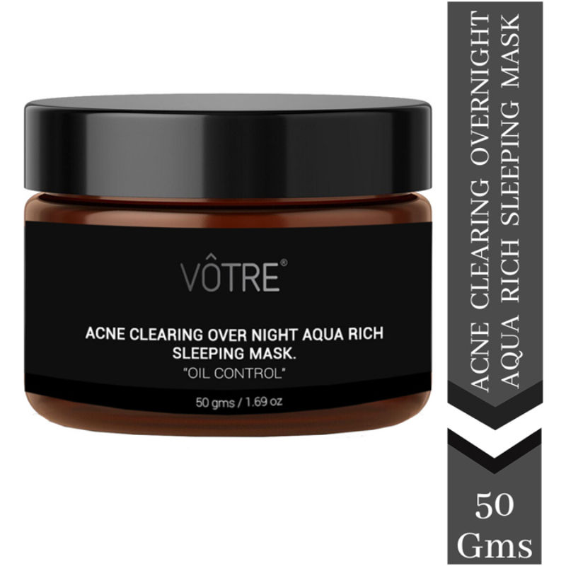 Votre Acne Clearing Over Night Aqua Rich Sleeping Mask Oil Control