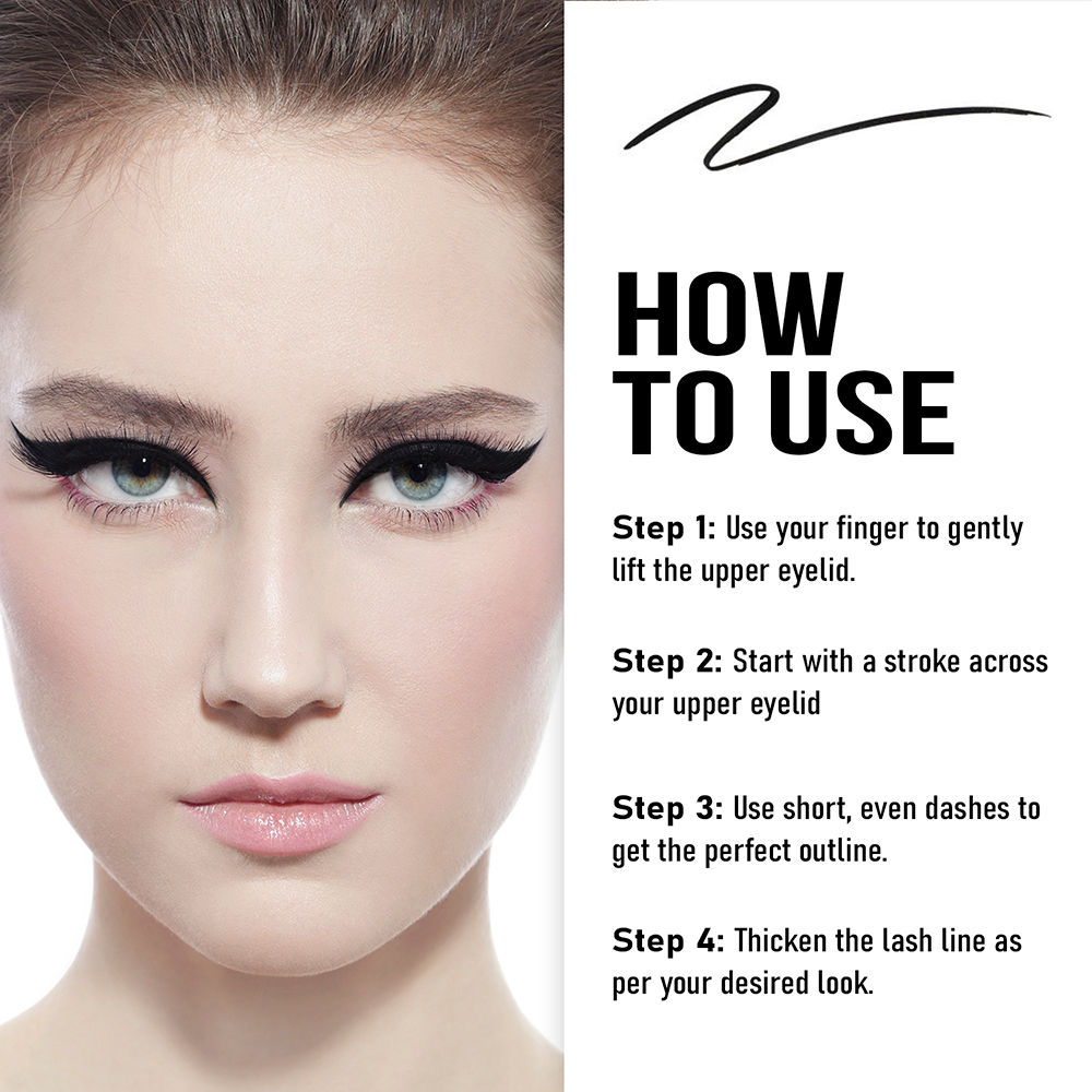 Buy Colors Queen Eye Booster Eyeliner Black Online