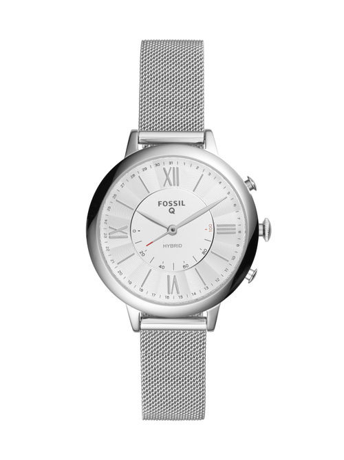 Fossil Jacqueline Hybrid Silver Smart Watch FTW5019 For Women