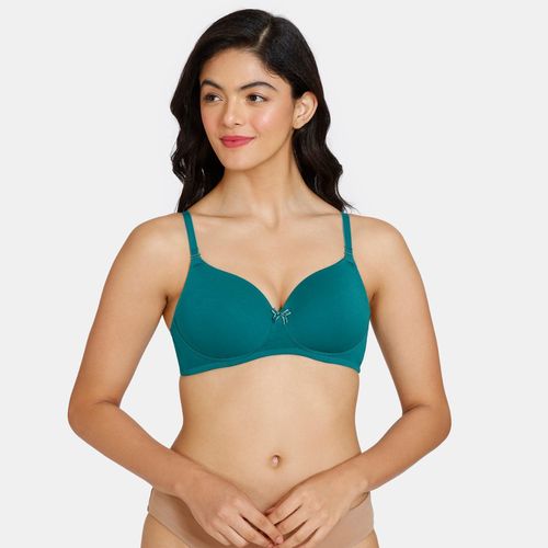 Buy Zivame Beautiful Basics Padded Non Wired 3/4th Coverage T