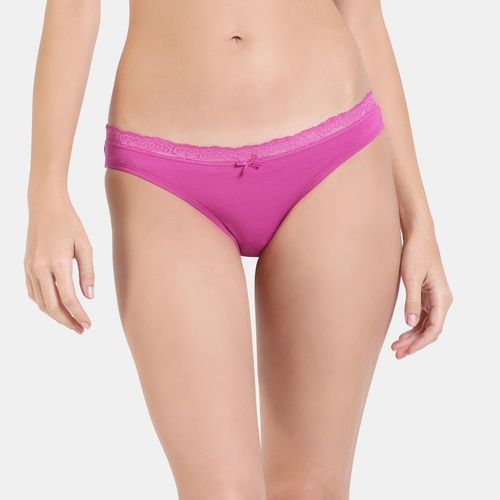 Buy Zivame Low Rise Full Coverage Bikini Panty Assorted (Pack of