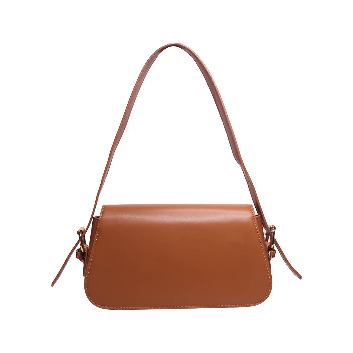 Buy Angeline Rectangular Solid Tan Handbag Online
