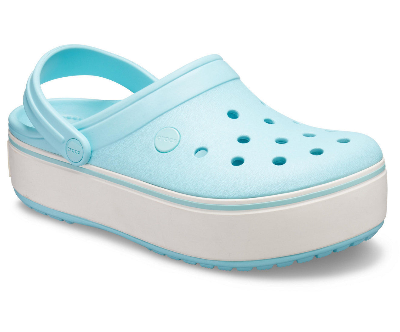 crocs literide all white