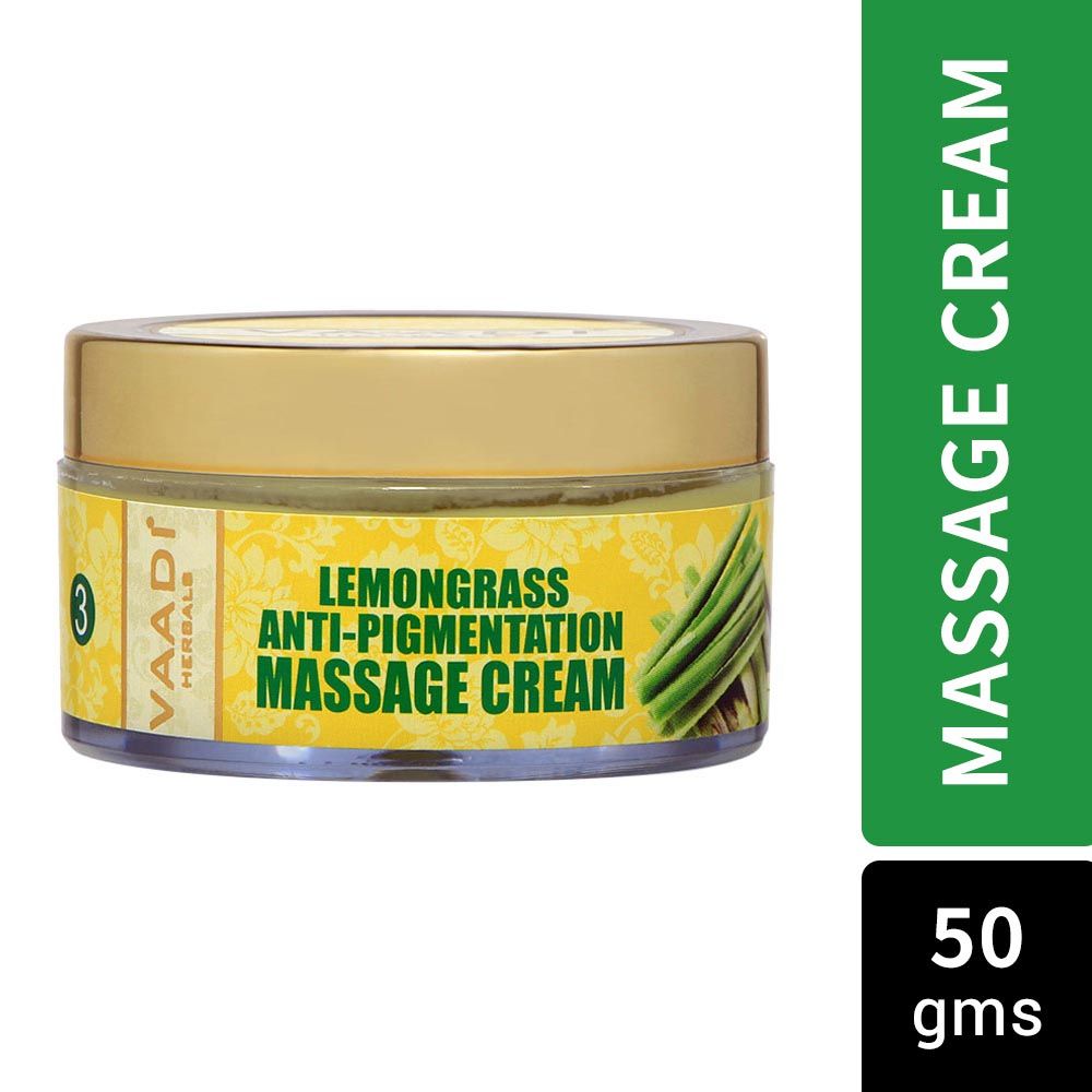 Vaadi Herbals Lemongrass & Anti Pigmentation Massage Cream