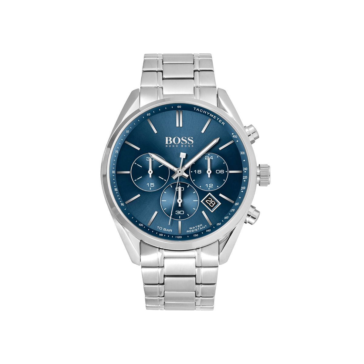 Buy Hugo Boss Watches Champion Chronograph|Date Analog Blue Dial Men's  Watch -1513818 Online