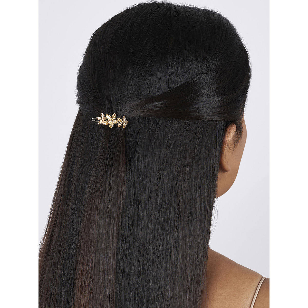 Joker & Witch Floridus Floral Gold Hair Pin