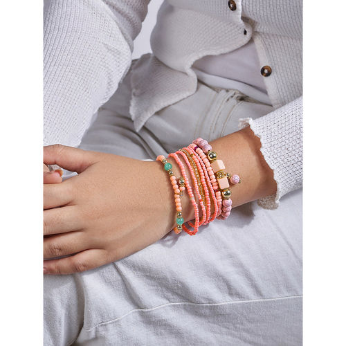Peach Cross Bracelet Bundle Peach Cross Bracelet Bundle