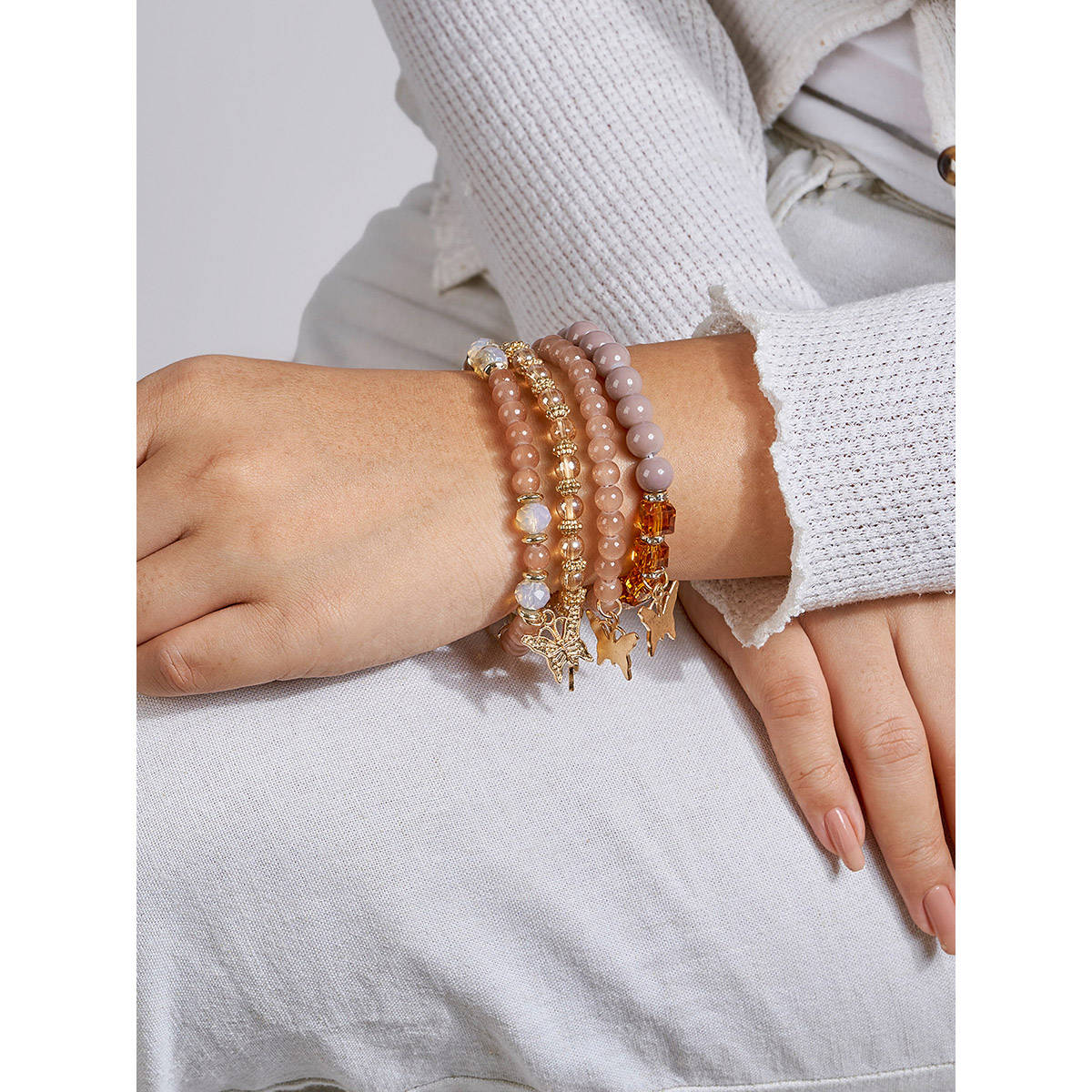 Joker & Witch Mad Woman Honey Beaded Bracelet (Pack of 4)