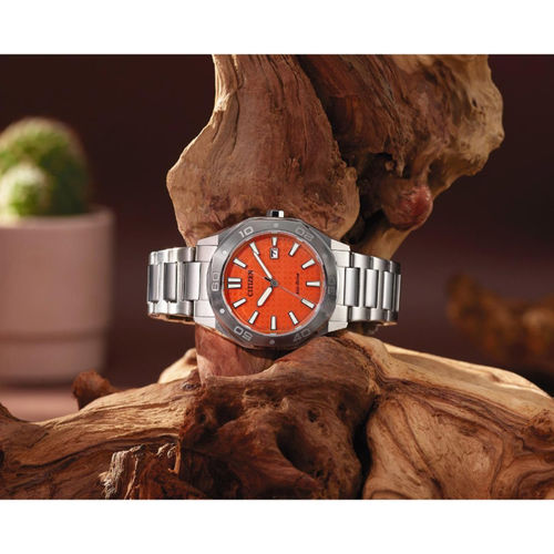 Buy Citizen Men Orange Dial Analog Watch BM7630-80Z (M) Online