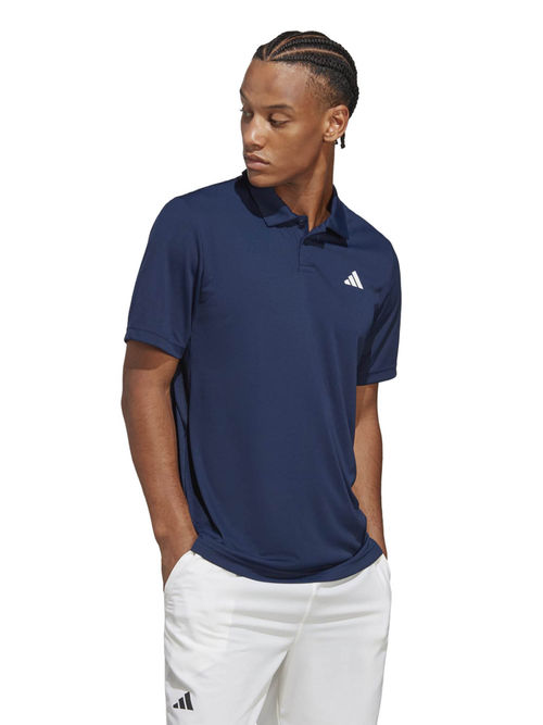 Buy adidas CLUB POLO Blue Solid T-Shirt Online