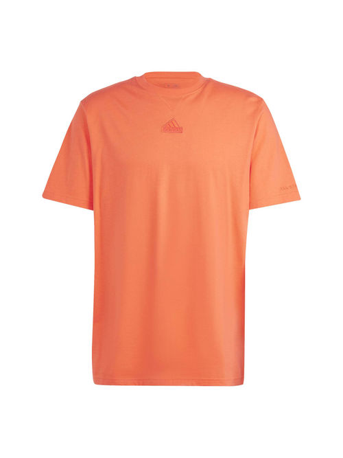 Buy adidas M ALL SZN G T Orange Solid T-Shirt Online