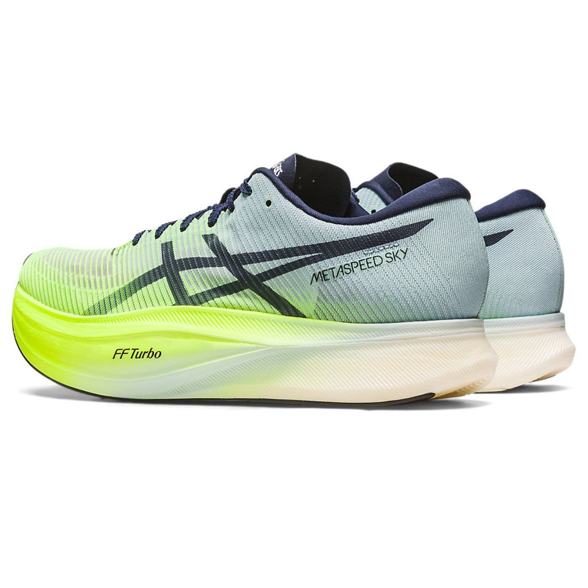 Buy ASICS Metaspeed Sky+ Green Unisex Standard Width Running Shoes