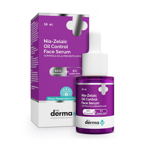 Buy The Derma Co Nia-Zelaic Oil Control Face Serum Online