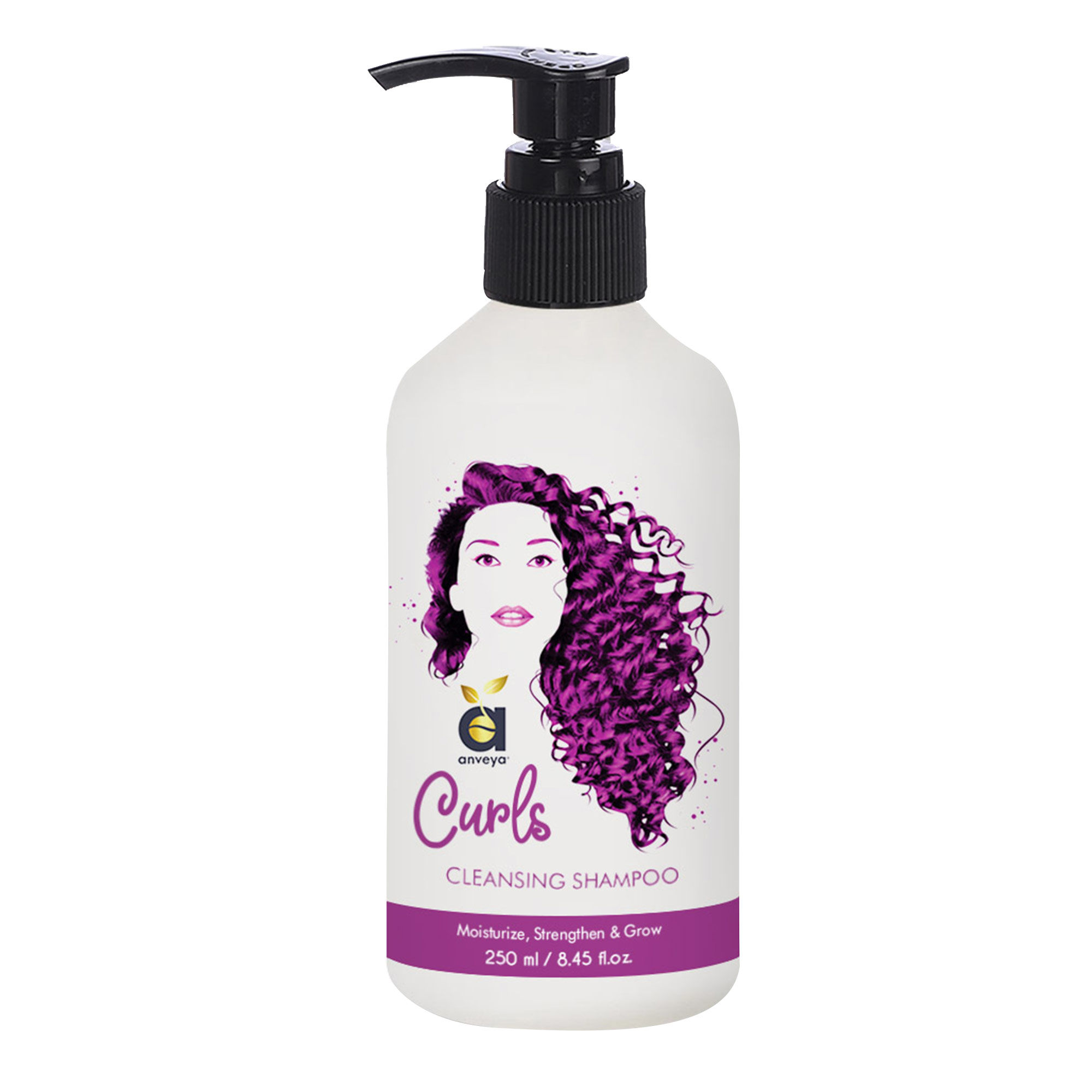 Anveya Curls Cleansing Shampoo For Curly Hair