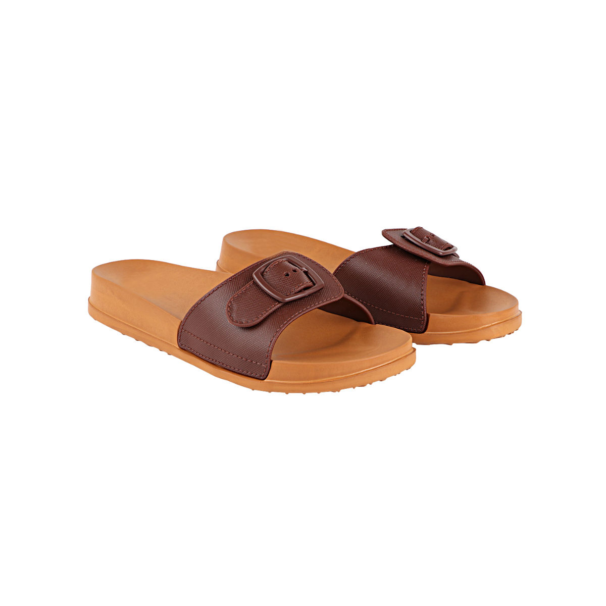 MMShoes Drift Away T-Strap Flip-Flop in Brown