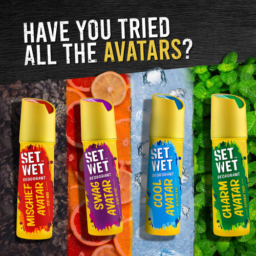 Buy Set Wet Mischief Avatar Deodorant Spray Perfume Online