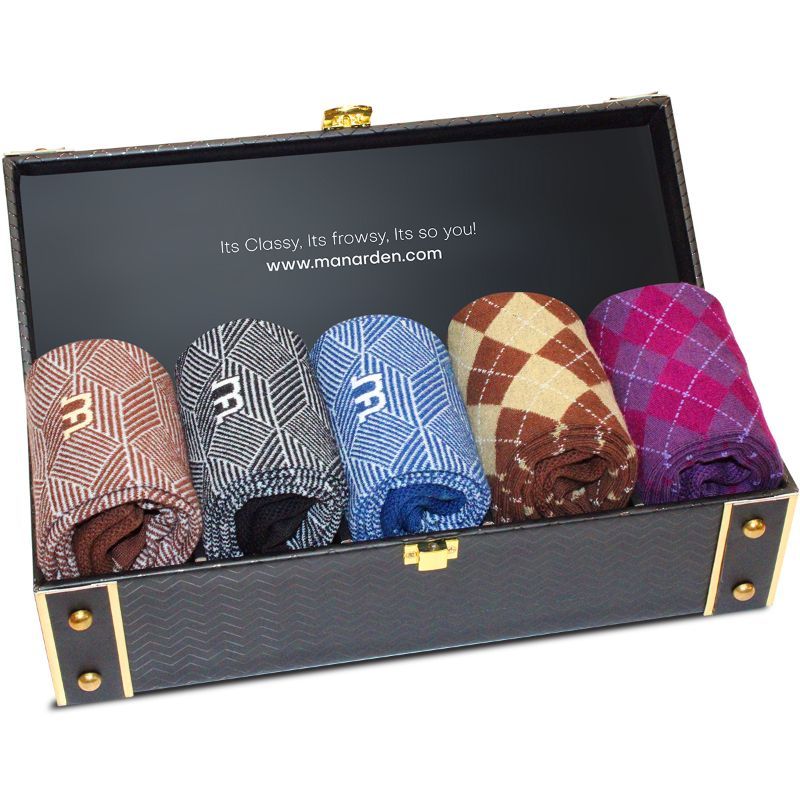 Man Arden The OldSchool Tribe Designer Edition Men Socks Gift Box