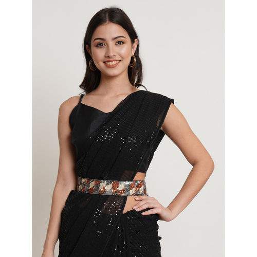 Fabbhue Women Hand Embroidered Waist Belt -SSFPLBT072