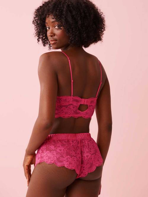 Rosy doll lace onepiece – mellfy memory Fiorforte rosey lace negligee
