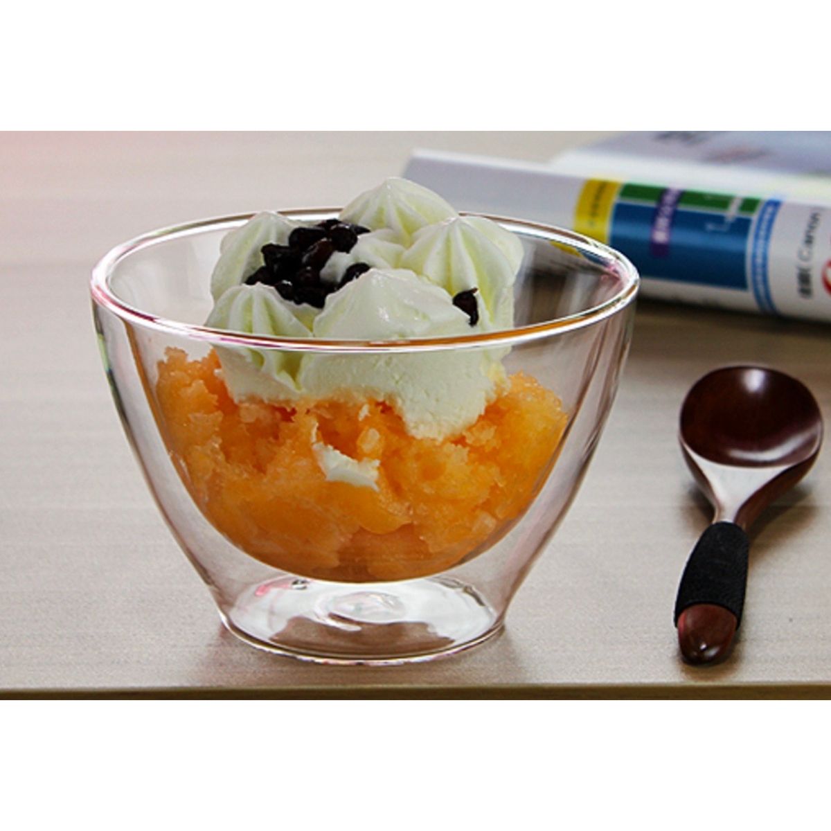 Buy EZ Life Borosilicate Double Wall Dazzle Glass Soup Bowls