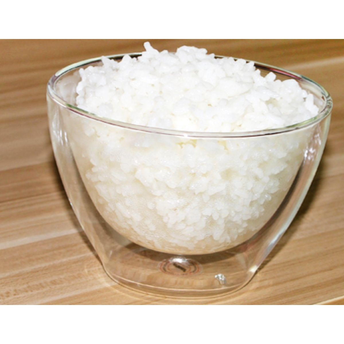 EZ Life Borosilicate Double Wall Dazzle Glass Soup Bowls Transparent