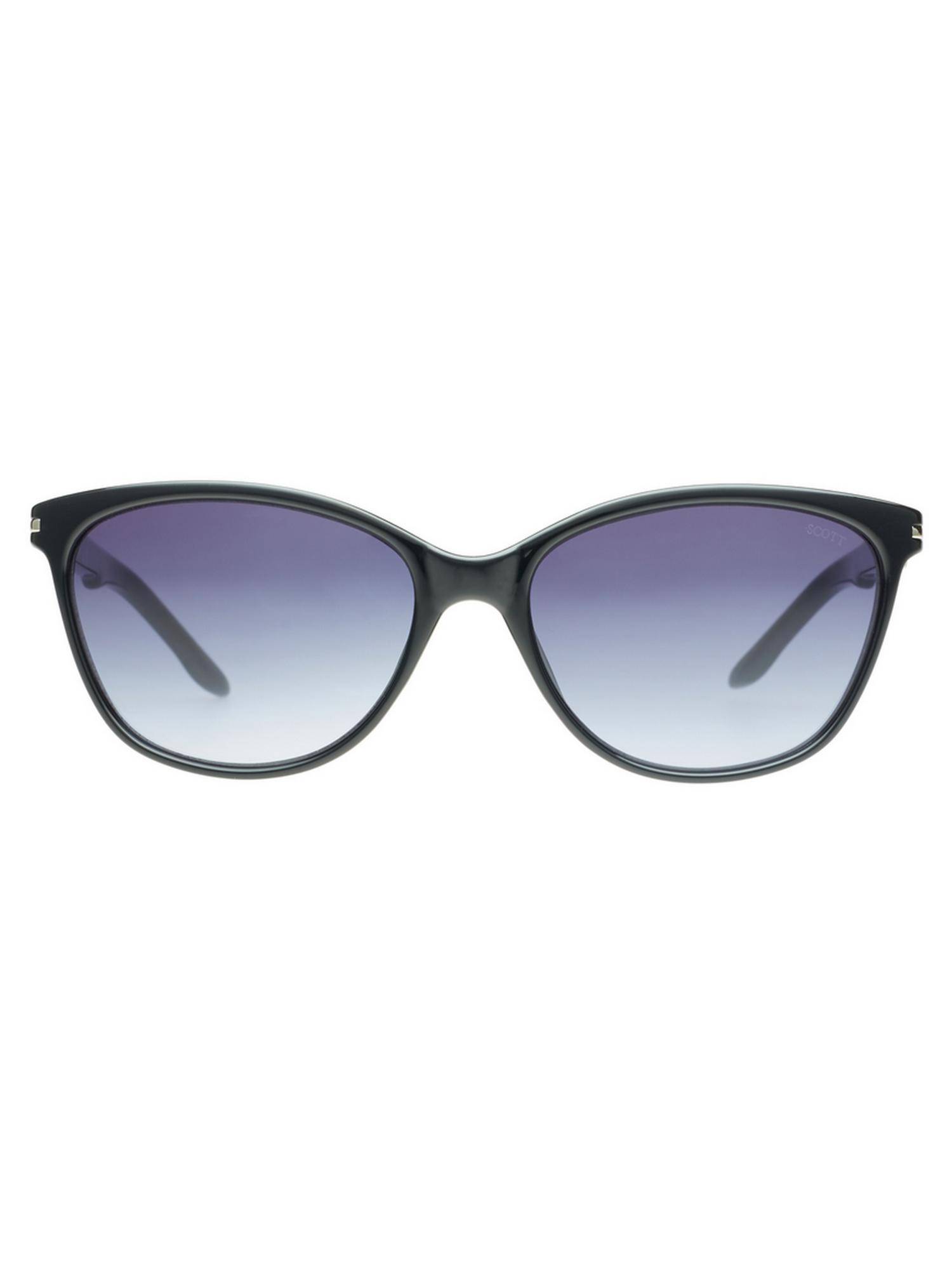 Scott Sunglasses Women Plastic Purple Rectangle Full Rim Sunglass (Scott 3160 Flora C1 S )-56