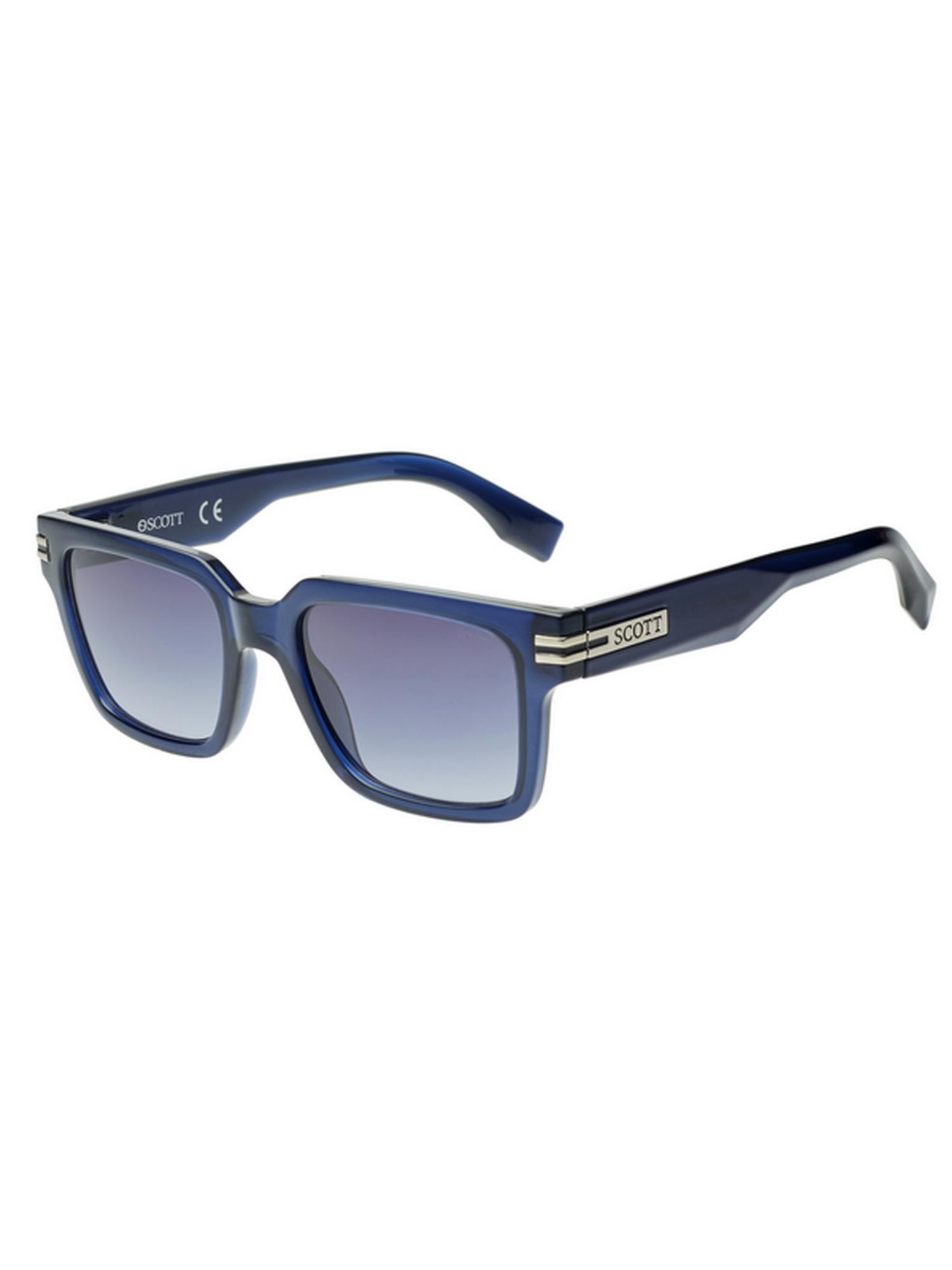 Buy Scott Sunglasses Unisex Acetate Purple Square Full Rim