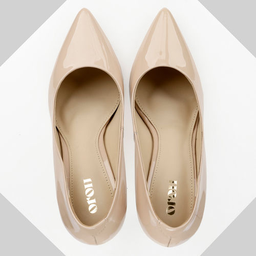 Oroh Coral Nude Pump Heels (EURO 38)