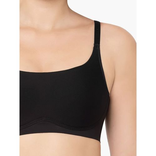 Wacoal Black Solid Non Wired Padded Bra 6889424.htm - Buy Wacoal Black  Solid Non Wired Padded Bra 6889424.htm online in India