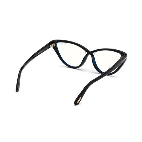 Buy Tom Ford Sunglasses Black Plastic Eyeglasses FT5729-B 56  display picture 3