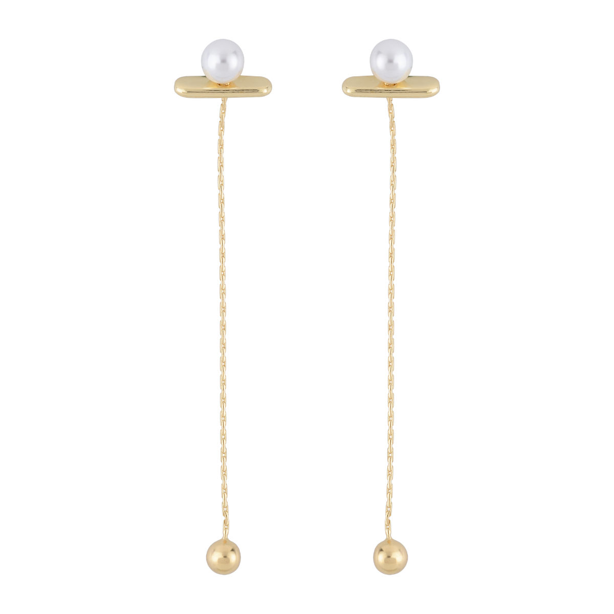 E2O Sleek Pearl Drop Earring: Buy E2O Sleek Pearl Drop Earring Online ...