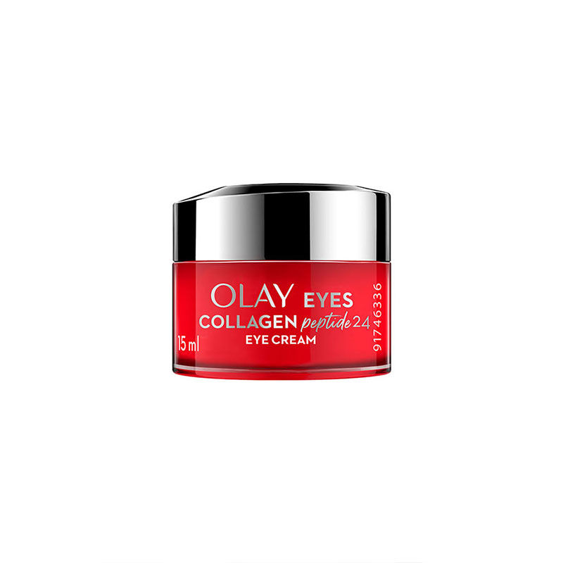 Olay Collagen Peptide Eye Cream, Smooth & Plump Undereyes With Niacinamide, Sulphate free