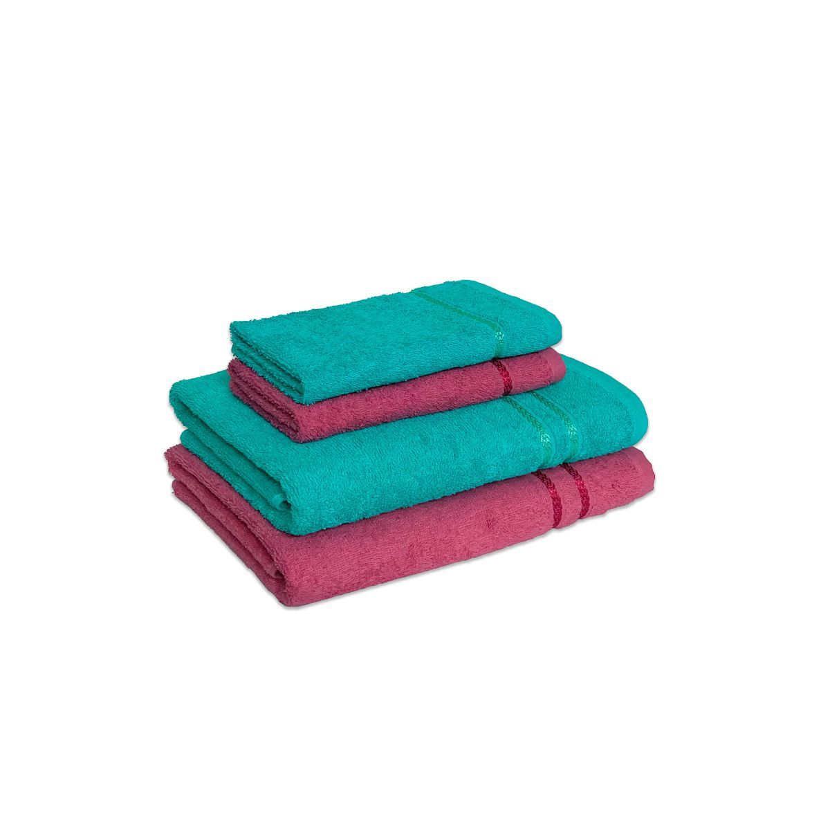 CORE Designed by SPACES SEASONS BEST QD 380 GSM Set of 2 Bath Towel 2