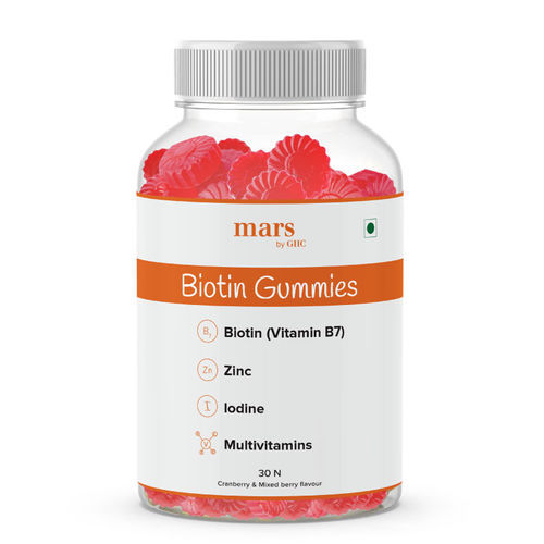 Mars by GHC Biotin Gummies For Hair Growth And Anti Hair Fall - Cranberry &  Mixed Berry Flavour: Buy Mars by GHC Biotin Gummies For Hair Growth And  Anti Hair Fall -