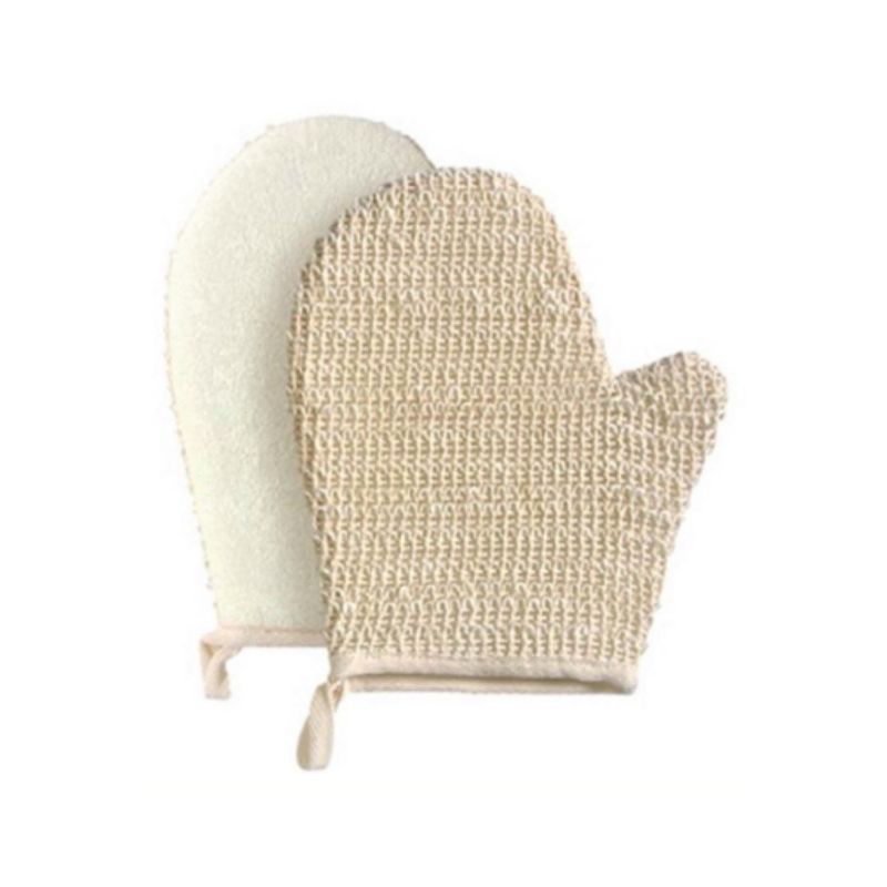 Buy Rhe Cosmetics Natural Exfoliating Bath Gloves & TAN Remover (pair