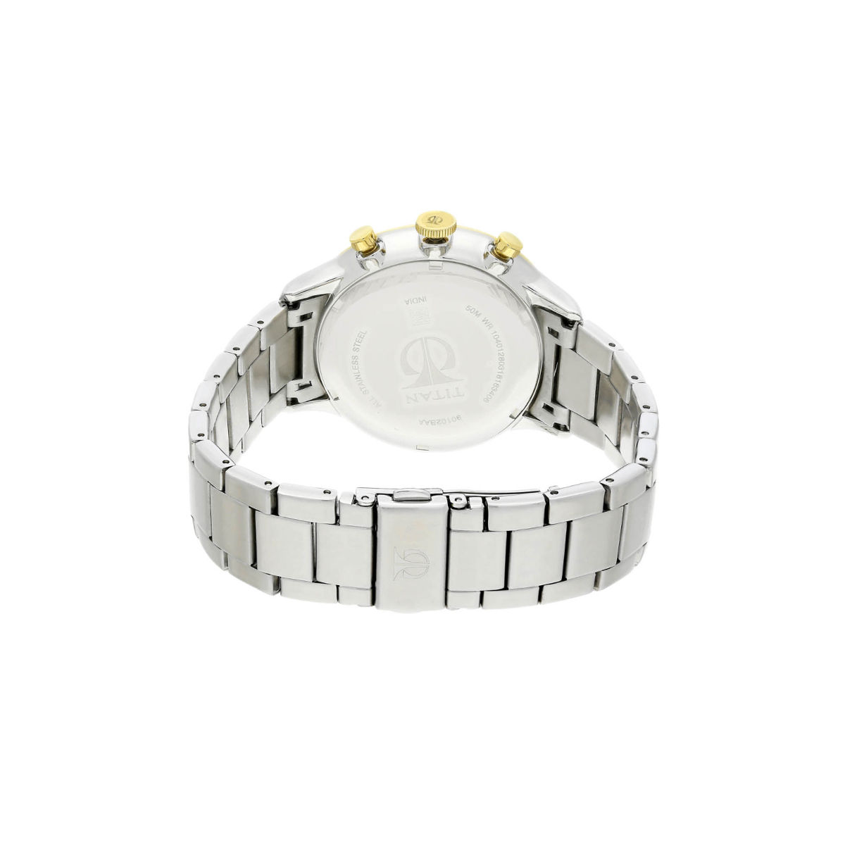 Buy Titan White Dial Analog Watch NM90102BM01 Free Size Online