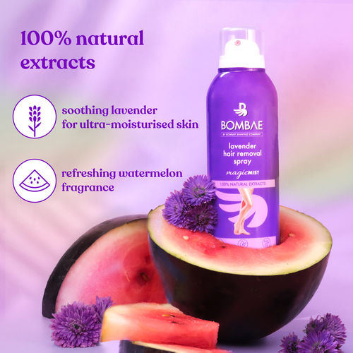 Buy Bombae Lavender Hair Removal Spray Online