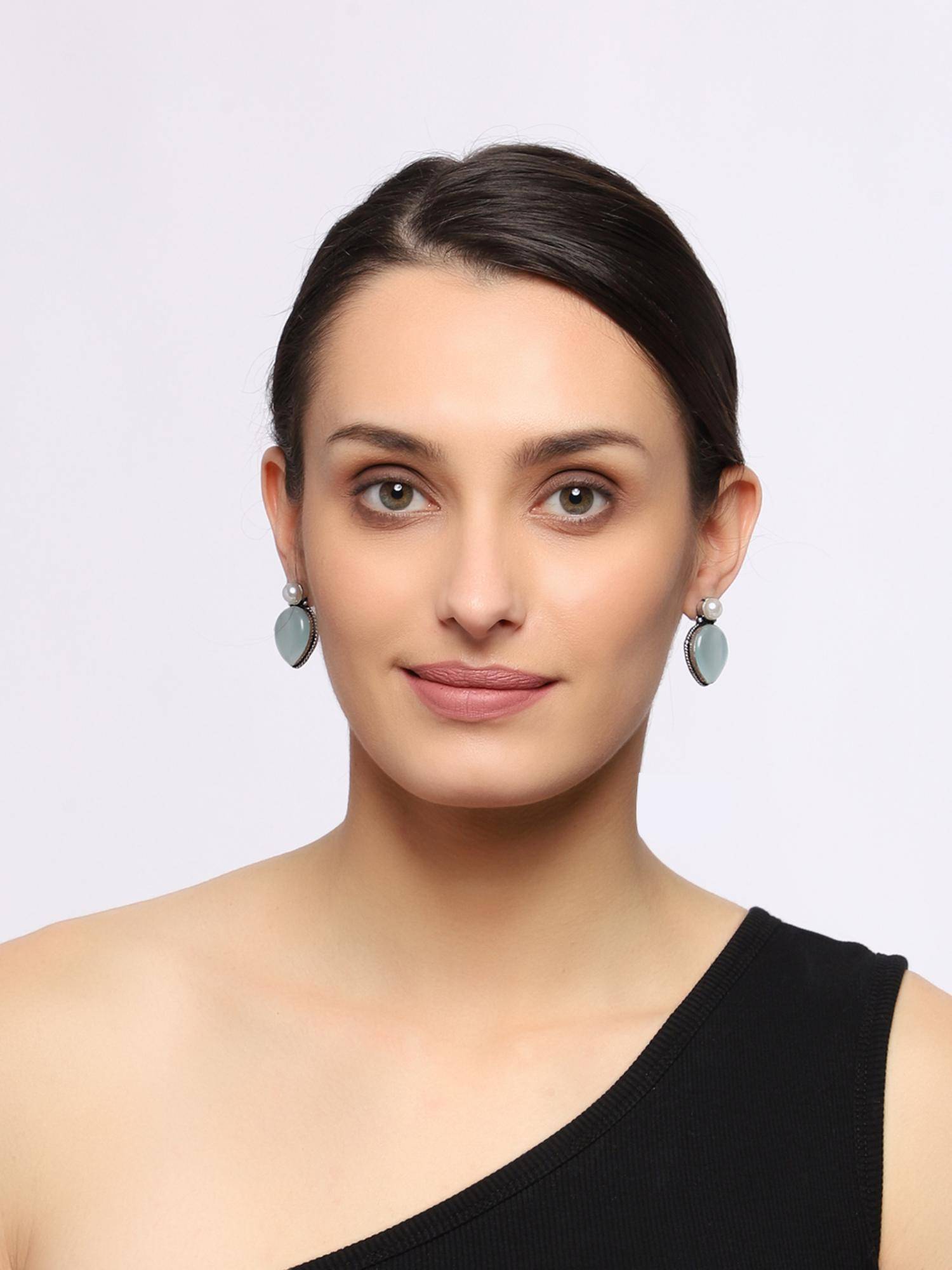 VENI Silver-Plated Classic Earrings