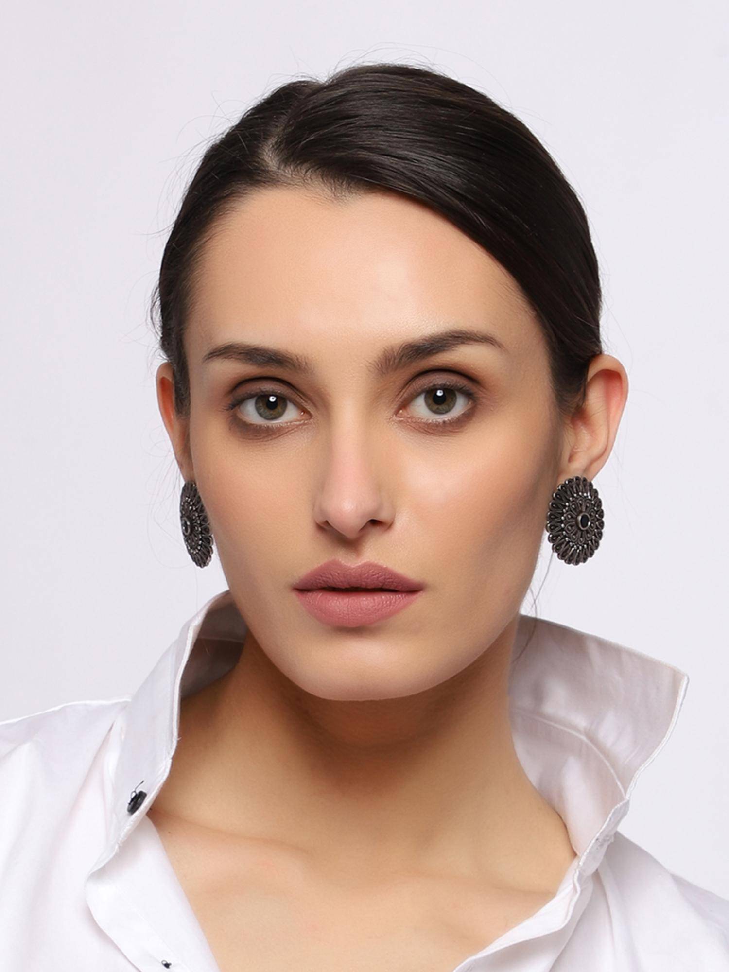 VENI Silver-Plated Classic Earrings