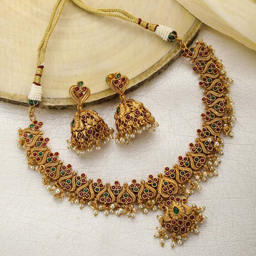 Gold Plated Gold Ke Gale Ke Set Gold Gale Gale Ka Set New Model