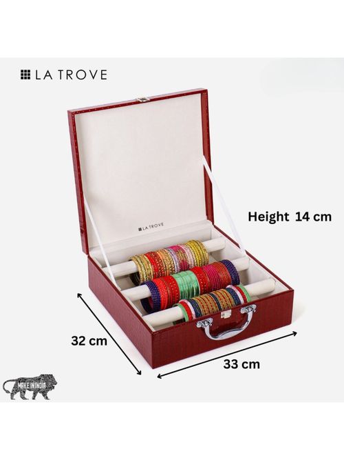 Buy La Trove Rods Bangle Box Organizer For Bangles And Kada Online