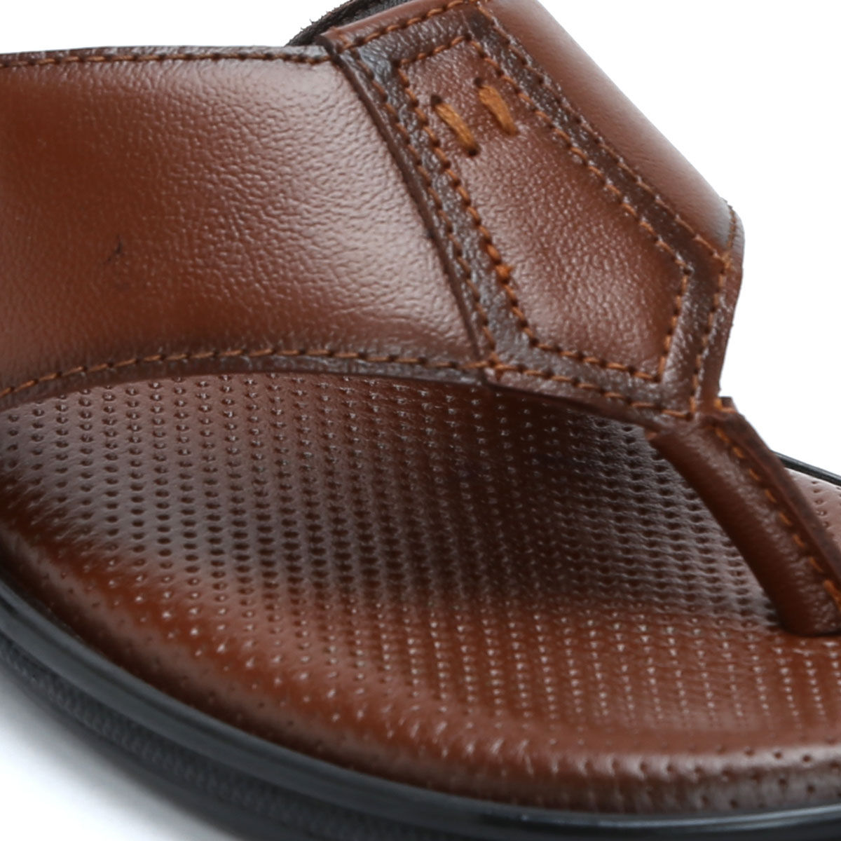 Buy Zoom Shoes Mens Slip On Flipflops - Tan Online