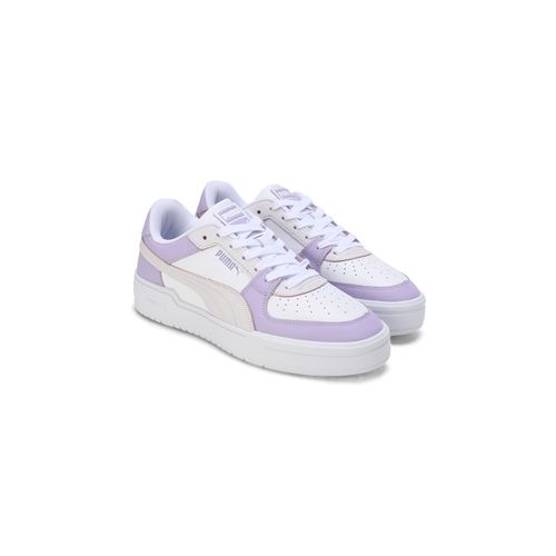 Buy Puma CA Pro Classic Unisex White and Purple Sneakers Online