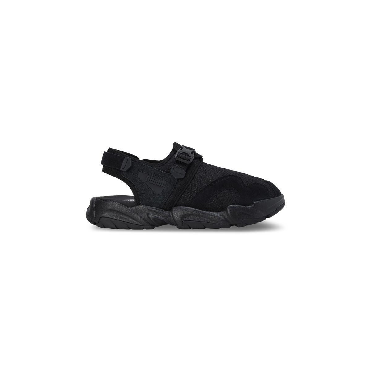 ◆PUMA◆ TS01 Tonal Black White 39075101 390751-01 Puma TS-01 Tonal 39075101 Mens Black Mesh Strap Lifestyle