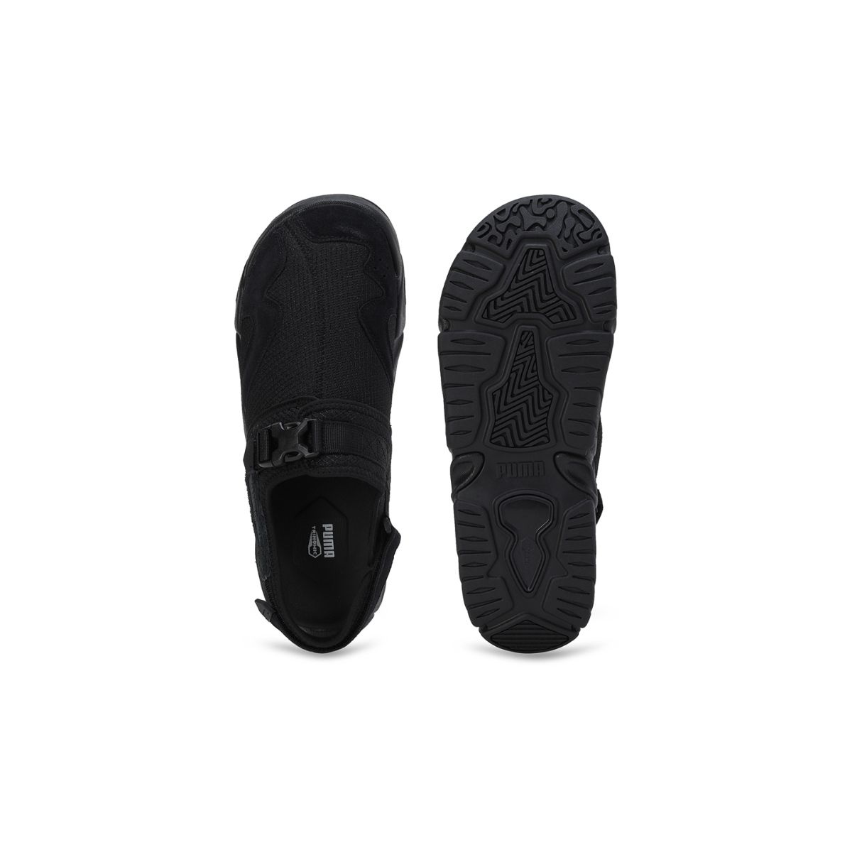 Buy Puma TS-01 Tonal Unisex Black Sandal Online