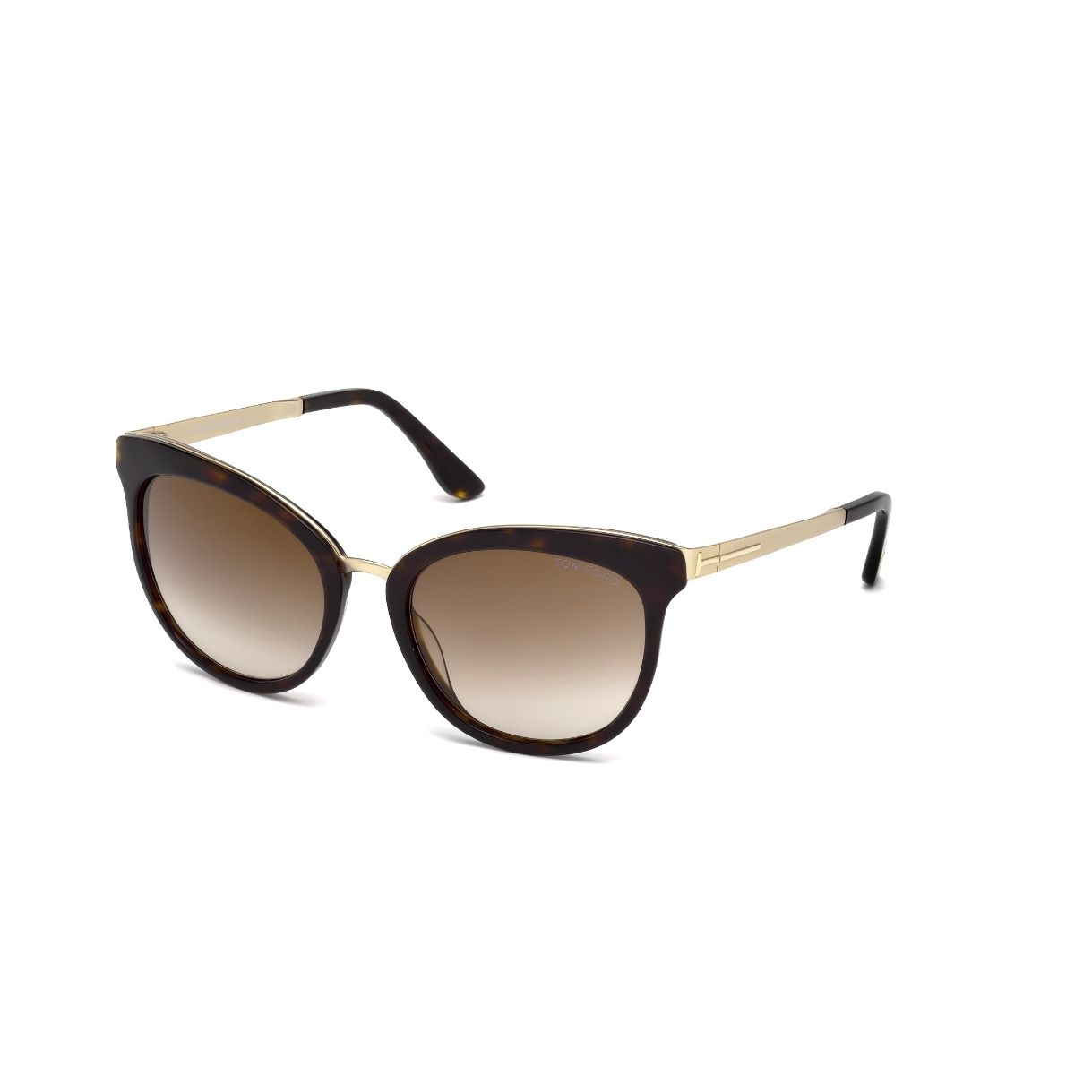 Tom Ford FT0461 56 52g Iconic Cat Eye Shapes In Premium Metal Sunglasses:  Buy Tom Ford FT0461 56 52g Iconic Cat Eye Shapes In Premium Metal Sunglasses  Online at Best Price in