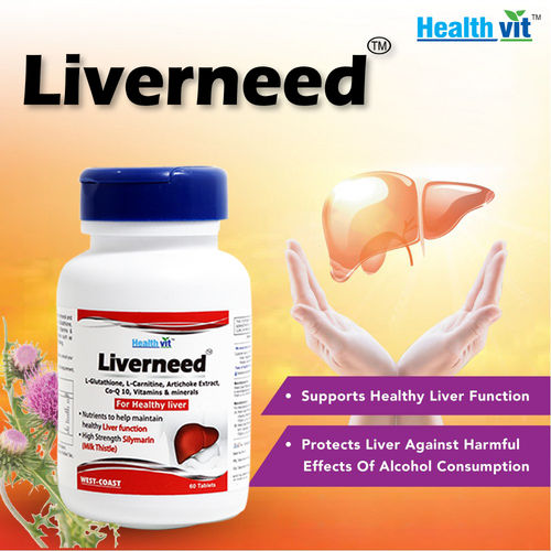 l carnitine and glutathione together Buy HealthVit Liverneed L-Glutathione, L-Carnitine, Co-Q 10, Vitamins &  Minerals 60 Tablets Online